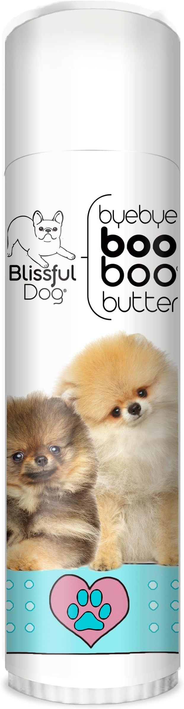 The Blissful Dog .50 oz Tube Pomeranian Booboo Butter
