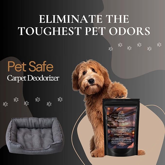 Seduction Carpet Freshener Powder: Powerful Odor Eliminator for Home, Upholstery Deodorizer, Carpet Deodorizer, Pet Urine, Cat Litter Box - Endless Weekend Fragrance