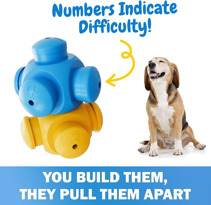 Dog Puzzle Toys for Smart Dogs, Boredom Busters, Mentally Stimulating, Hard Puzzle, Toys to Keep Them Busy, Dog Games, Puppy Puzzle Toys