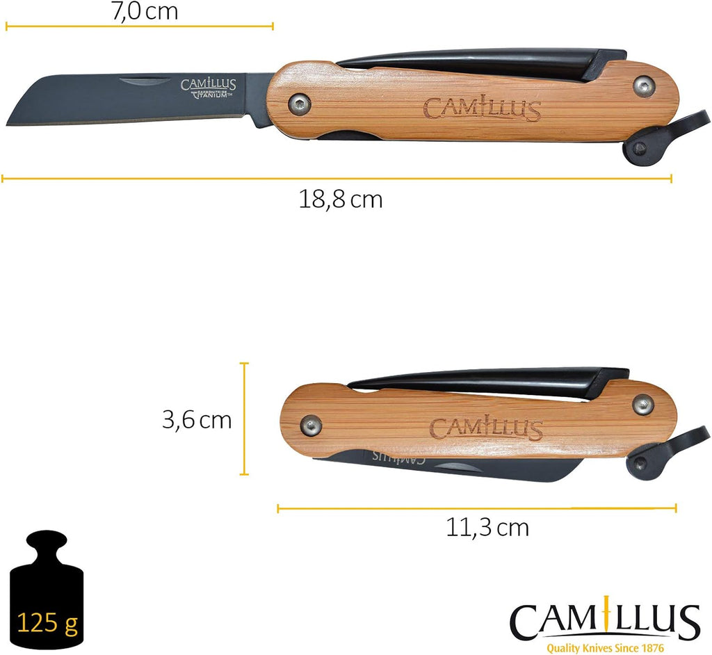 Camillus 7.5" Marlin Spike Folding Pocket Knife