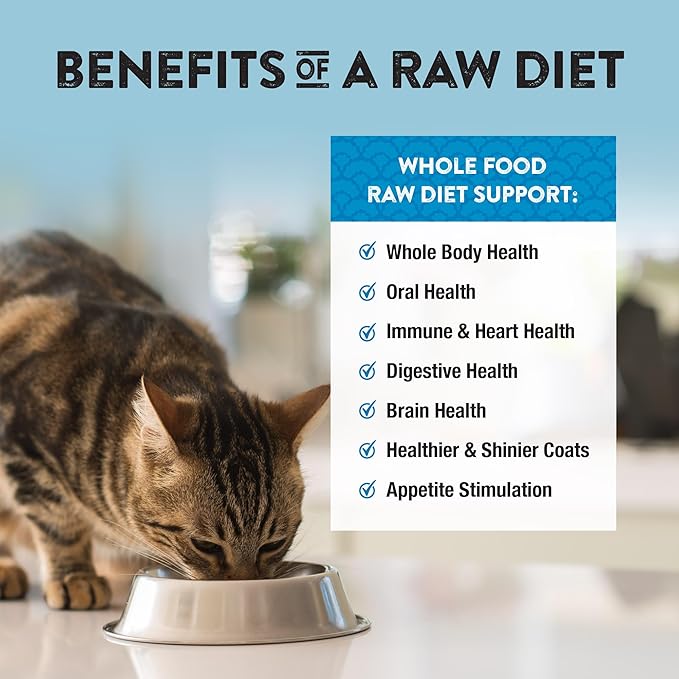 Northwest Naturals Freeze-Dried Turkey Cat & Kitten Food – Bite-Sized Nibbles – Healthy, Limited, Human-Grade Ingredients, All-Natural, High-Protein Raw Diet – Complete & Balanced, Made in USA, 11 oz