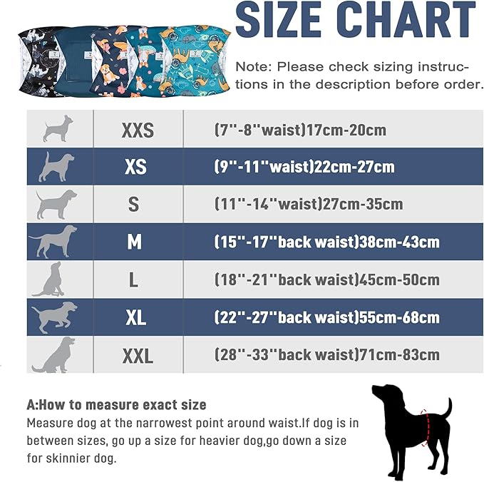 5 Pack Dog Diapers Male,Reusable Leakproof Pet Soft Dog Belly Band Wraps,High Absorbency Male Dog Diaper,Wider Washable Belly Band for Doggy Incontinence and Puppy Training