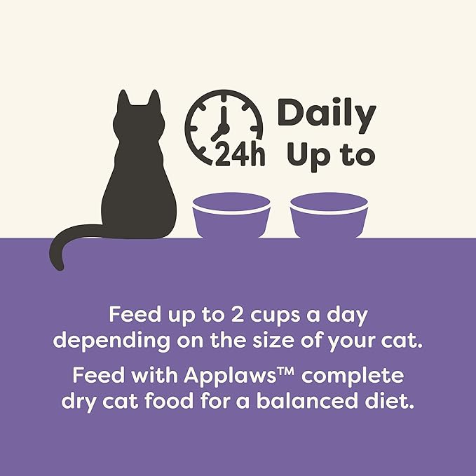 Applaws Natural Wet Cat Food, 8 Count, Limited Ingredient Cat Food Pots, Fish Variety Count in Broth, 2.12oz Pots