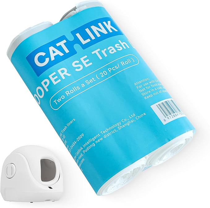 CATLINK Trash Bag Only for Scooper-SE and SE Lite Cat Litter Box, Not Suitable for Young or Luxury Pro