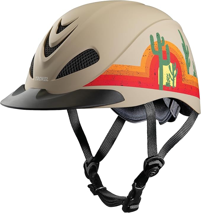Troxel Rebel Turquoise Rose Helmet