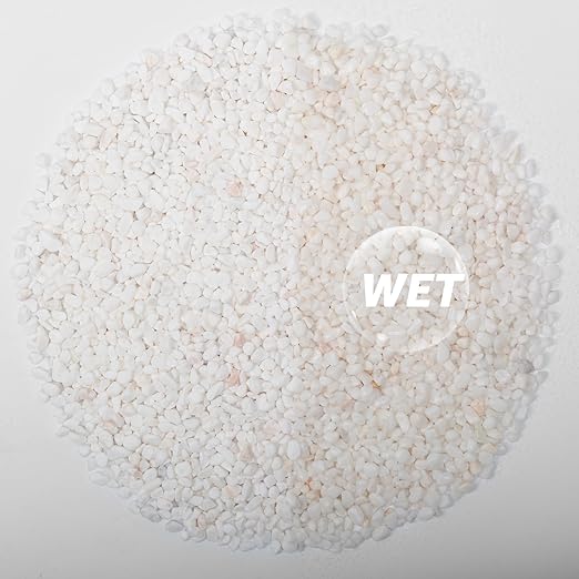 1/5 Inch White Succulent Cactus Gravel, 5 lbs – Ideal for Succulent Plant Pots, Vase Fillers, Glass Containers, Aquariums, Patios, and Outdoor Gardening River Stones (White, 5 Pounds)