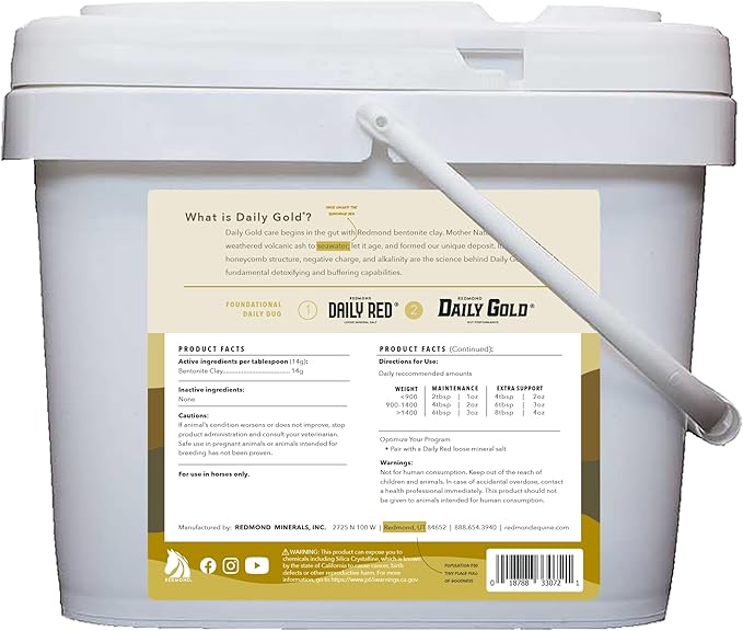 Daily Gold Stress Relief – Natural Digestive and Ulcer Supplement for Horses