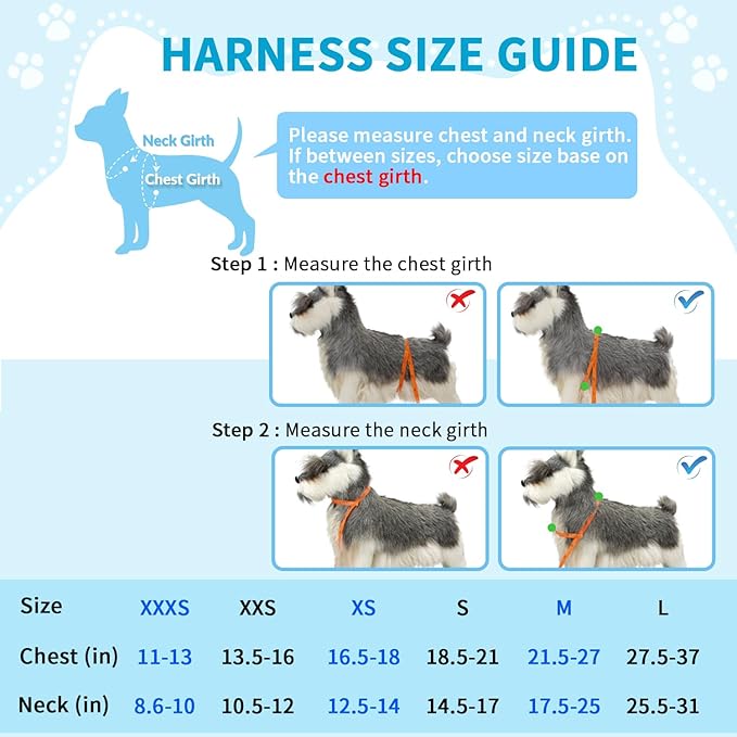 Lukovee Dog Seat Belt for Car, Adjustable Dog Car Harness for Large Medium Small Dogs, Soft Padded & Breathable Mesh Dog Seatbelt with Car Strap and Carabiner(Light Blue Double Clip,X-Small)