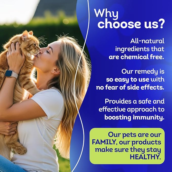 HA4E - Cat Oral Health - Relieves Inflammation, Soothes Pain & Fights Gum Disease - Natural, Non-GMO, Organic, Gluten-Free & Chemical-Free - 300 Tablets