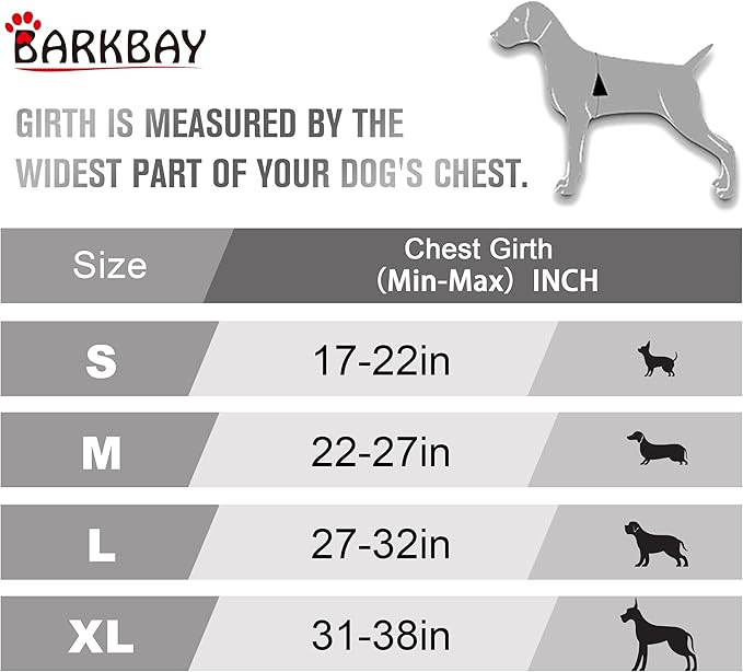 BARKBAY No Pull Dog Harness Front Clip Heavy Duty Reflective Easy Control Handle for Large Dog Walking(Blue camo,M)