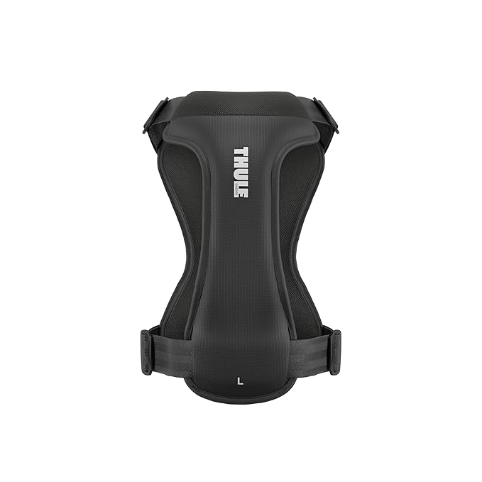 Thule Cappy Dog Harness L - Crash-Tested for Safety - Seatbelt passthrough - Adjustable & Easy to Clean - Padded Breathable mesh Panels - Leash Loop - Step-in Design