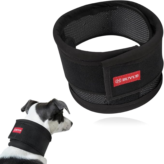 Adjustable Dog Neck Brace for Neck Pain & Injury Relief - Soft & Comfortable Support Collar for Dogs for Recovery After Surgery or Injury(XLarge)