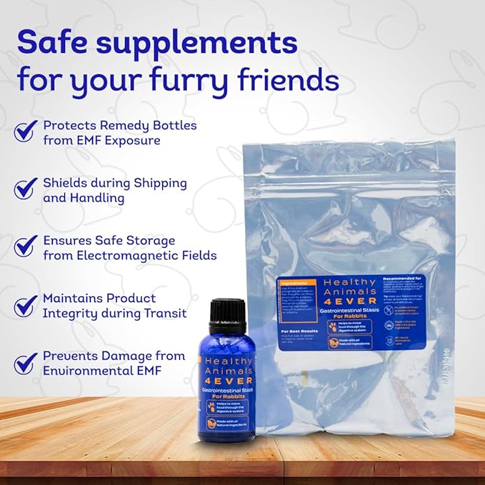 HA4E - Rabbit Gastrointestinal Stasis Treatment - Promotes Healthy Digestion & GI Stasis Relief -Natural Homeopathic Digestive Health Tablets - 300 Count