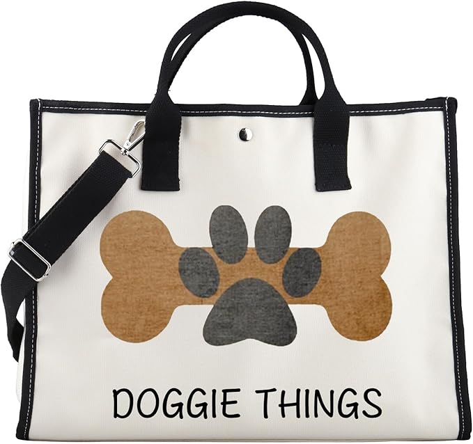 FOTAP Dog Owner Shopping Tote - Dog Park Bag and Doggie Gift