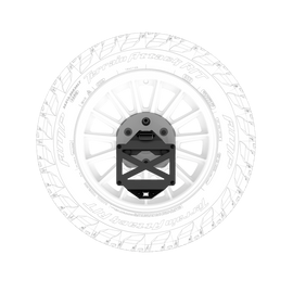 Body Armor 4x4 16-23 Toyota Tacoma/10-24 4Runner Pro Series II Tire Carrier W/ License Plate Holder