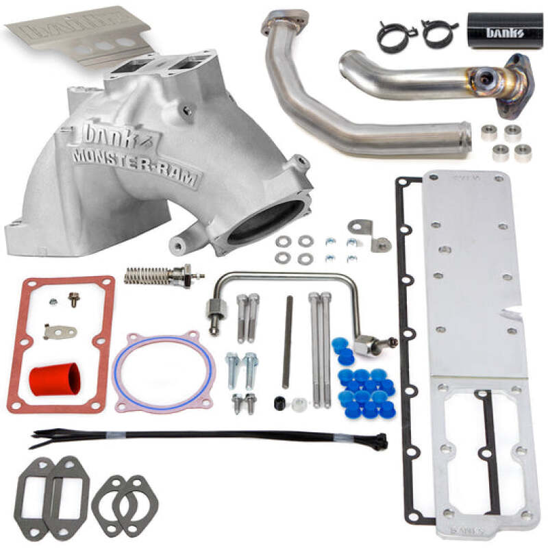 Banks Power 07.5-12 Ram Cab Chassis 6.7L Diesel Monster-Ram Intake System w/Fuel Line - Natural