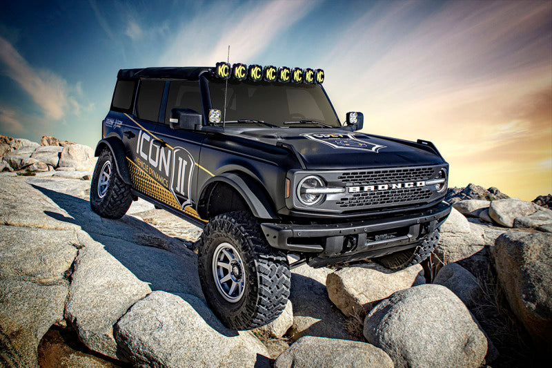 ICON 21-23 Bronco Non-Sasquatch 3-4in Lift Stage 5 Suspension System Tubular