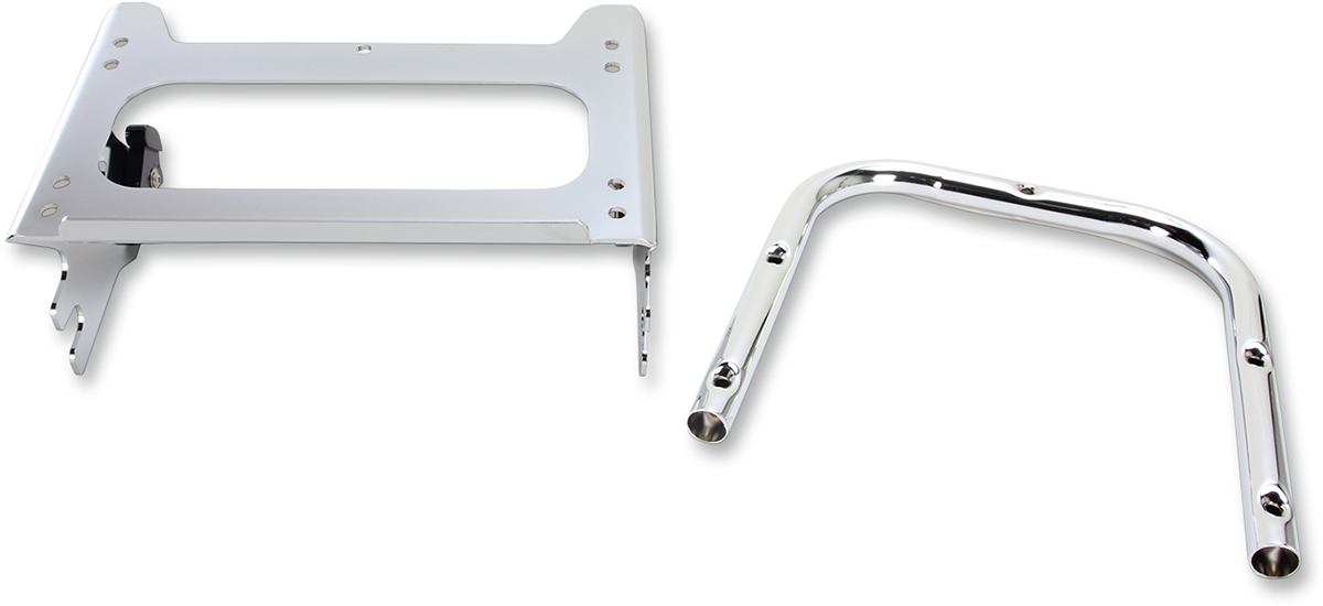 DRAG SPECIALTIES Chrome Tour Box Mount C77-0082 for Dresser Models