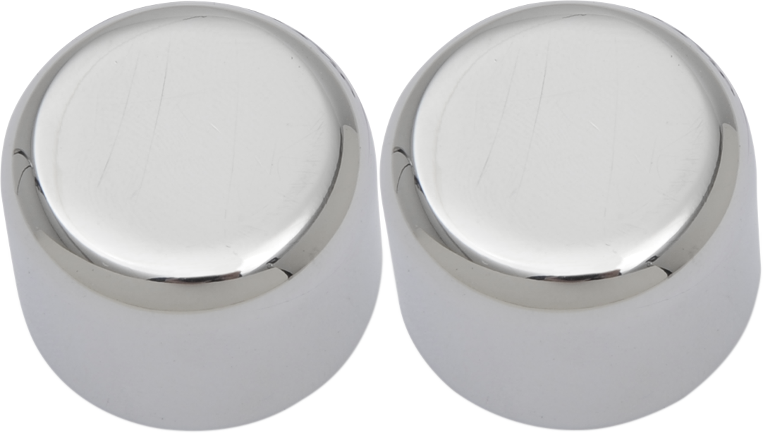 Drag Specialties C77-0100C Chrome Docking Covers - Short for Detachable Accessories