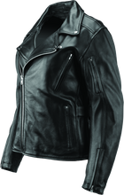 Load image into Gallery viewer, Kuryakyn Leather By River Road Ironclad Classic Leather Jacket Black Womens - Small