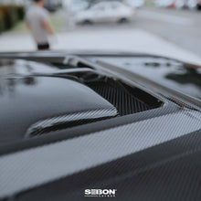 Load image into Gallery viewer, Seibon 22-24 Toyota Tundra / 23-24 Toyota Sequoia RR-Style Carbon Fiber Hood