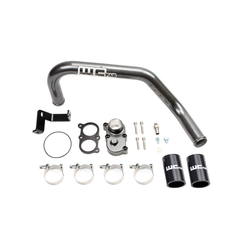 Wehrli 06-10 GM Duramax LBZ/LMM (Dual CP3) Thermostat Housing Kit - Sparkle Bomber Orange