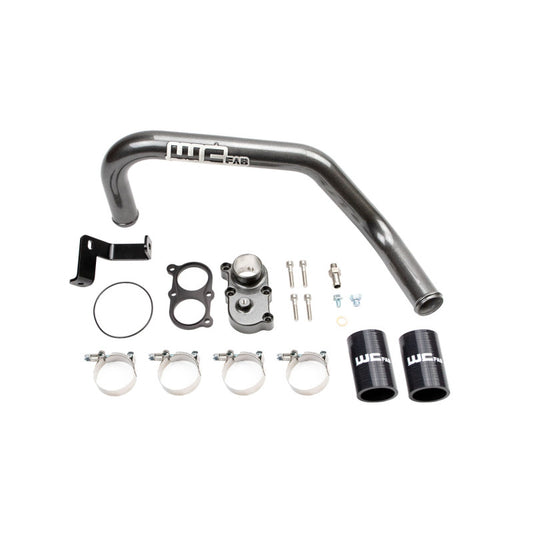 Wehrli 06-10 GM Duramax LBZ/LMM (Dual CP3) Thermostat Housing Kit - Candy Red