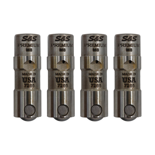 S&S Cycle 2017+ M8 Heavy Duty Hydraulic Tappet Roller Set - 4 Pack