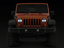 Load image into Gallery viewer, Raxiom07-18 Jeep Wrangler JK LED Halo Projector Headlights- Chrome Housing (Clear Lens)