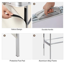 Load image into Gallery viewer, Portable Bar Table for Events  with Double Layer