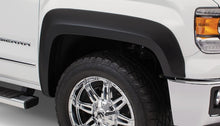 Load image into Gallery viewer, Bushwacker 19-24 GMC Sierra 1500 69.9in. &amp; 79.4in. Bed Extend-A-Fender Style Flares 2pc - Black