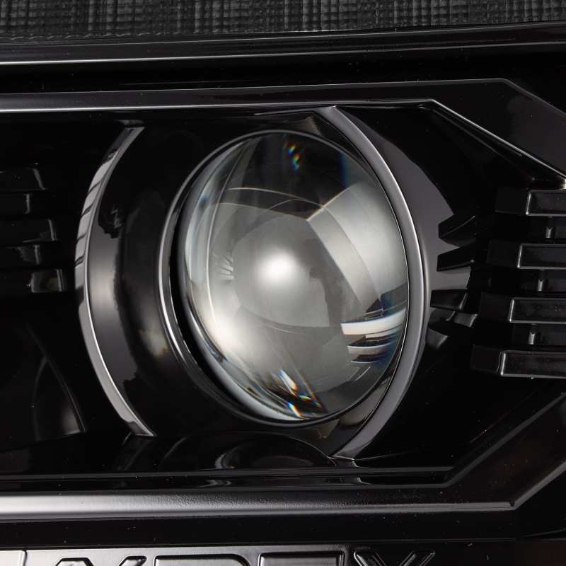 AlphaRex 12-15 Toyota Tacoma PRO-Series Halogen Projector Headlights Alpha-Black