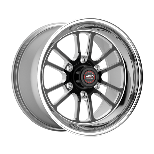 Weld S70 HD 20x10 / 6x135 / 6.9 BS / 3.54 HB - Black Center - Polished Shell - Non-BL Wheel