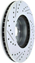 Load image into Gallery viewer, StopTech 05-14 Subaru Legacy Select Sport Drilled &amp; Slotted Rotor - Left