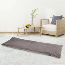 Load image into Gallery viewer, Extra Thick Folding Cot Pad, Soft Rabbit Hair Velvet, Brown Gary