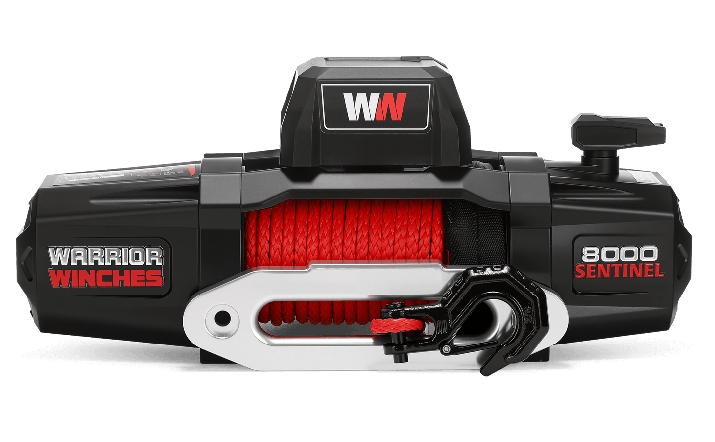 Sentinel 8,000lb Electric Winch - 12v Synthetic Rope