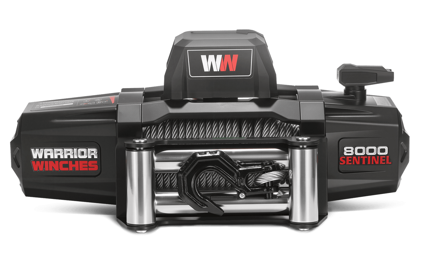 Sentinel 8,000lb Electric Winch - 12v Steel Rope