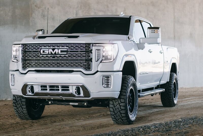Cognito 2020+ GM 2500/3500 2WD/4WD 4in Performance Billet UCA Lift Kit w/ Cognito 2.0 RR Shocks