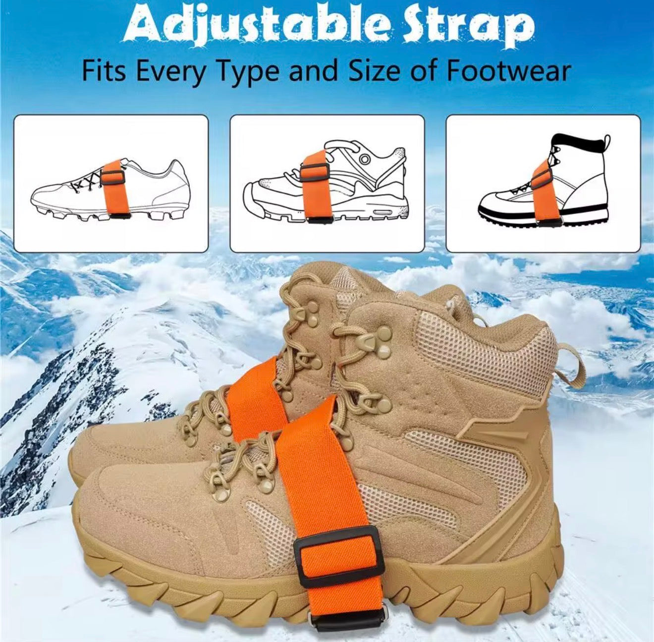 Alpenglow IceMaster Universal Traction Cleats