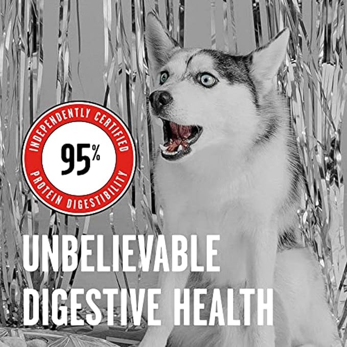 BIXBI Rawbble Freeze Dried Dog Food, Beef Recipe, 4.5 oz - 98% Meat and Organs, No Fillers - Pantry-Friendly Raw Dog Food for Meal, Treat or Food Topper - USA Made in Small Batches