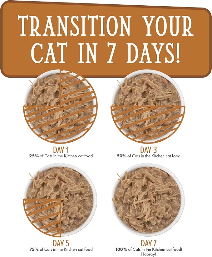 Weruva Cats in The Kitchen, Fowl Ball with Chicken & Turkey Au Jus Cat Food, 6oz Can (Pack of 24)