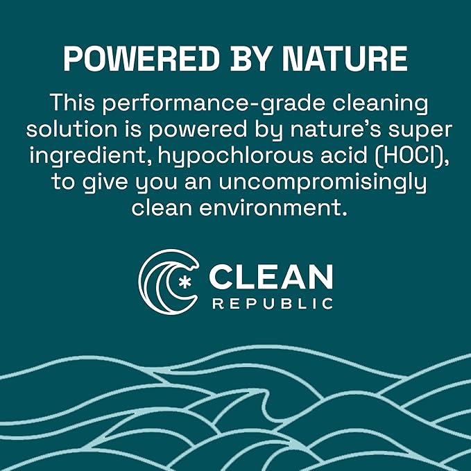 Clean Republic All-Purpose Cleaner, Daily Use Cleaning Spray for Kitchens, Bathrooms, and More, 32 Fluid Ounce Bottle