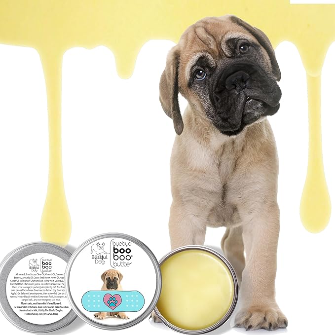The Blissful Dog 2 oz TIN Bullmastiff Booboo Butter
