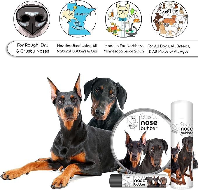The Blissful Dog Doberman Unscented Nose Butter