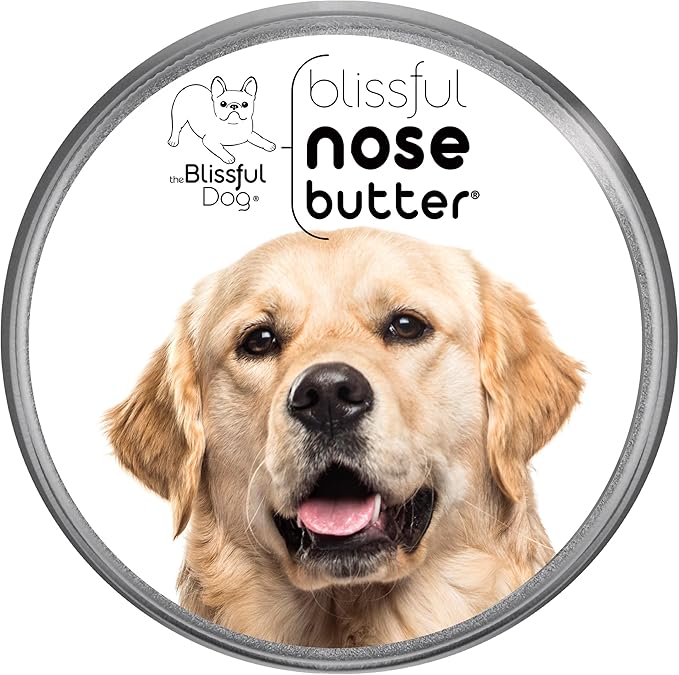 The Blissful Dog Golden Retreiver Unscented Nose Butter - Dog Nose Butter, 8 Ounce