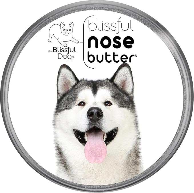 The Blissful Dog Malamute Unscented Nose Butter - Dog Nose Butter, 16 Ounce