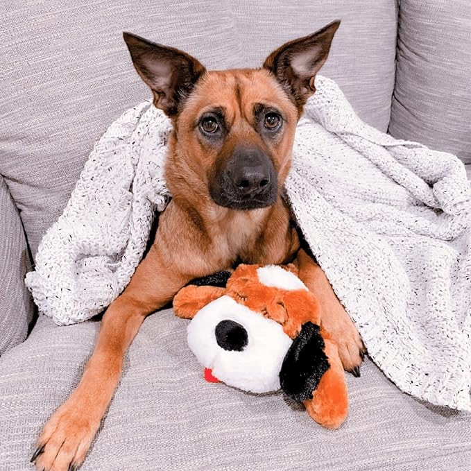 Original Snuggle Puppy Toys - Heartbeat Puppy for Dogs - Pet Anxiety Relief and Calming Aid - Comfort Dog Toys for Behavioral Training