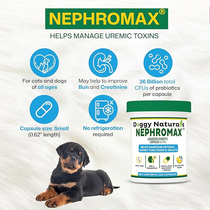 NEPHROMAX™ Synbiotic Capsules Dogs Cats 240