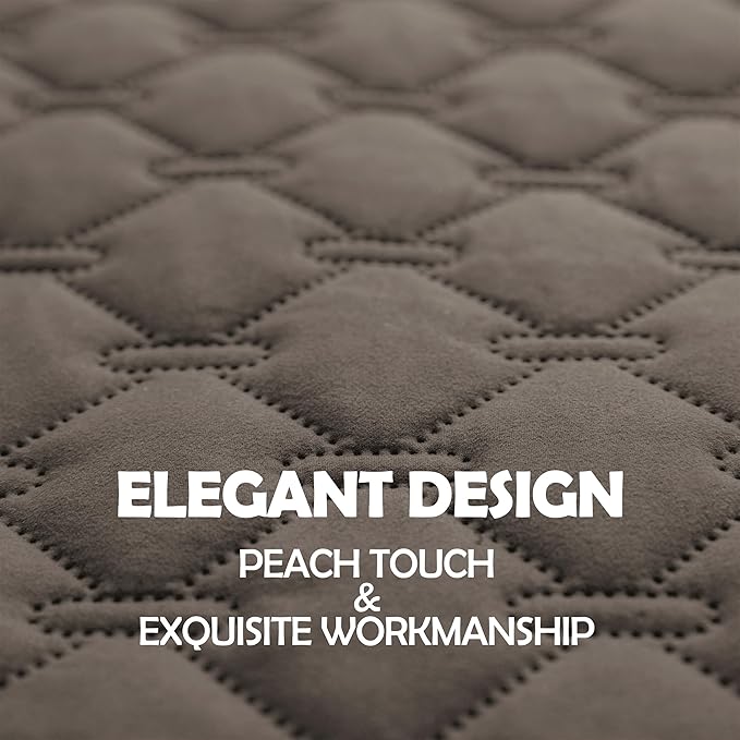 gogobunny 100% Double Sided Waterproof Dog Blanket Soft Pet Bed Cover Reversible Protect Furniture Couch Sofa Car for Puppy Cat Kids (Dark Walnut/Light Walnut, 30x70 Inch (Pack of 1))