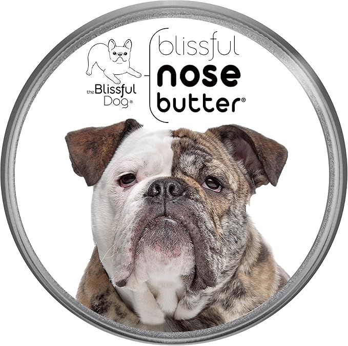 The Blissful Dog Olde English Bulldogge Unscented Nose Butter - Dog Nose Butter, 16 Ounce